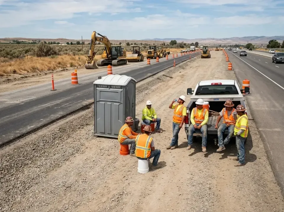highway-road-construction-crew-007 — frequently asked questions, Porta Potty and Restroom Rentals in Bloomfield, IA
